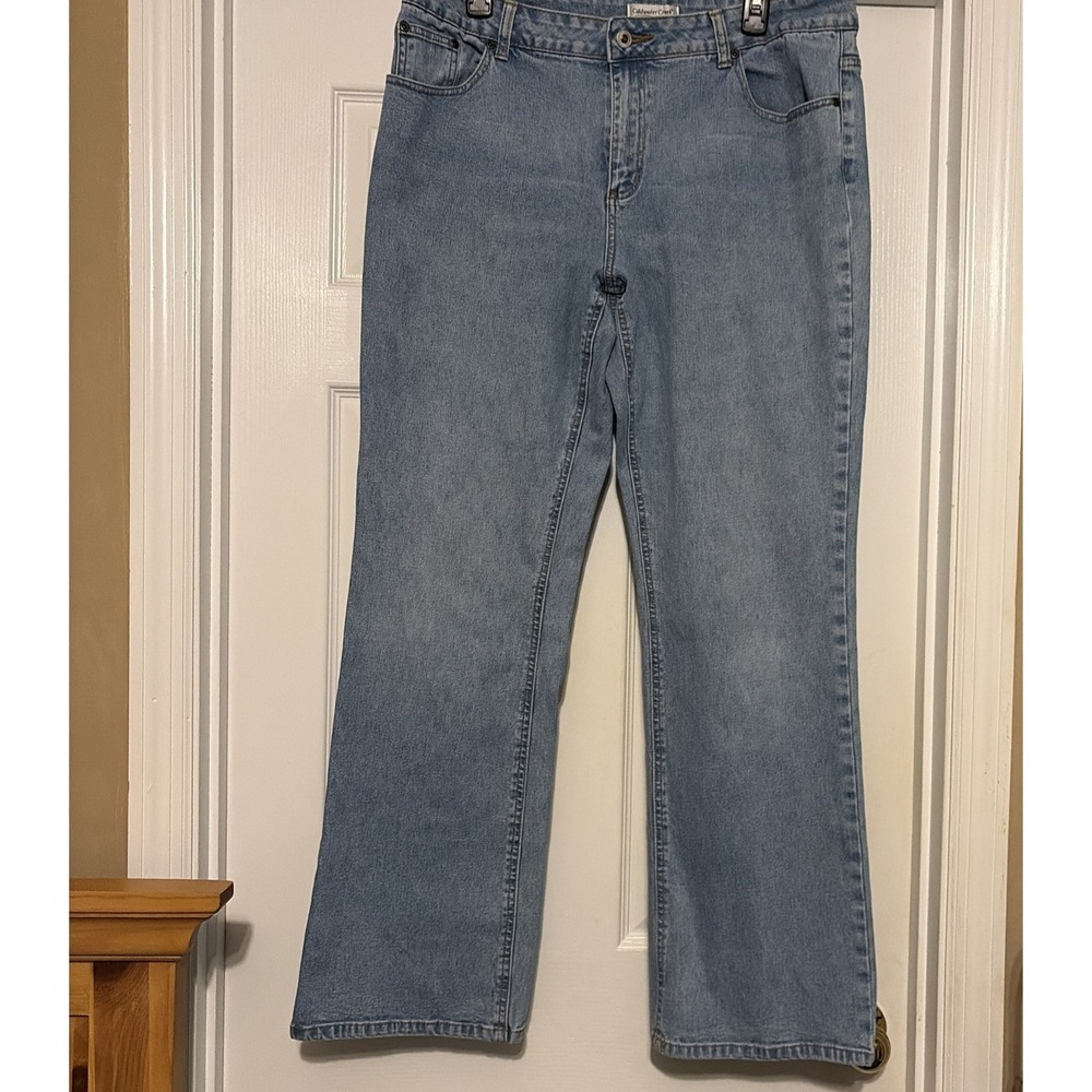 Women's Coldwater Creek Jeans Size 18, Lightwash Denim Jeans, Womens Sz 18 Jeans